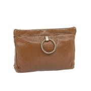 Pre-owned Leather prada-bags Prada Vintage , Brown , Dames