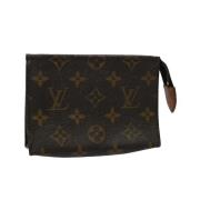 Pre-owned Canvas louis-vuitton-bags Louis Vuitton Vintage , Brown , Da...