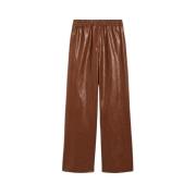 Trousers Max Mara Weekend , Brown , Dames