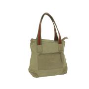 Pre-owned Nylon handbags Gucci Vintage , Green , Dames