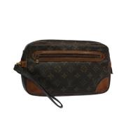 Pre-owned Canvas louis-vuitton-bags Louis Vuitton Vintage , Brown , Da...