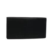 Pre-owned Leather wallets Louis Vuitton Vintage , Black , Dames