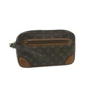 Pre-owned Canvas louis-vuitton-bags Louis Vuitton Vintage , Brown , Da...