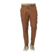 Trousers Gran Sasso , Brown , Heren