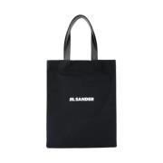 Pre-owned Cotton totes Jil Sander Pre-owned , Black , Dames