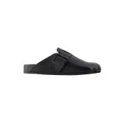 Pre-owned Leather mules Balenciaga Vintage , Black , Dames