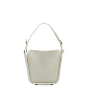 Pre-owned Leather handbags Balenciaga Vintage , White , Dames