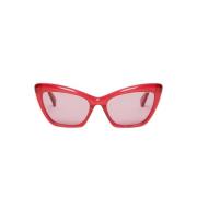 Sunglasses Max Mara , Red , Dames