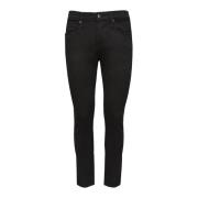 Skinny Jeans Frame , Black , Heren