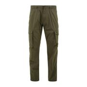 Tapered Trousers Aspesi , Green , Heren