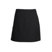 Pre-owned Wool bottoms Yves Saint Laurent Vintage , Black , Dames