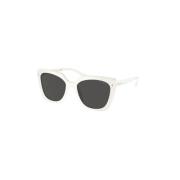 Sunglasses Prada , White , Dames