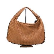 Pre-owned Leather handbags Bottega Veneta Vintage , Brown , Dames