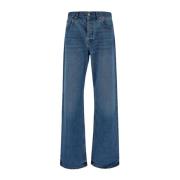 Straight Jeans Jacquemus , Blue , Heren