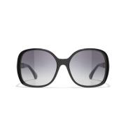 Sunglasses Chanel , Black , Dames