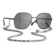 Sunglasses Chanel , Black , Dames