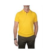 Polo Shirts Gran Sasso , Yellow , Heren