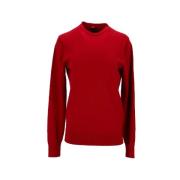 Pre-owned Wool tops Tommy Hilfiger Pre-owned , Red , Dames