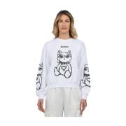 Sweatshirts Disclaimer , White , Dames