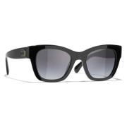 Sunglasses Chanel , Black , Dames