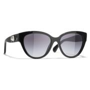 Sunglasses Chanel , Black , Unisex