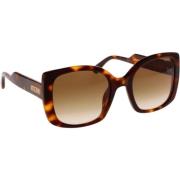 Zonnebril Moschino , Brown , Dames