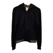 Pre-owned Polyester tops Versace Pre-owned , Black , Dames