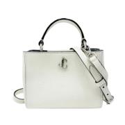 Pre-owned Leather handbags Jimmy Choo Pre-owned , White , Dames