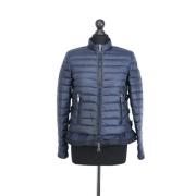 Pre-owned Fabric outerwear Moncler Pre-owned , Blue , Dames