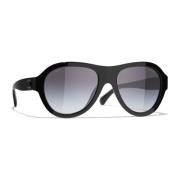 Sunglasses Chanel , Black , Dames