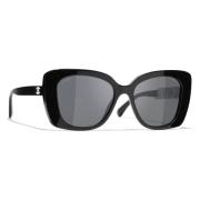 Sunglasses Chanel , Black , Dames