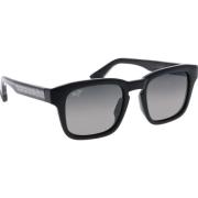 Stijlvolle Gepolariseerde Zonnebril Maui Jim , Black , Unisex