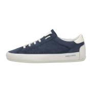 Leather and suede sneakers Danny Candice Cooper , Blue , Heren