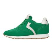 Suede sneakers Julia Voile Blanche , Green , Dames