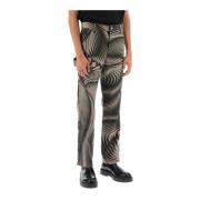 Slim-fit Trousers Dries Van Noten , Multicolor , Heren