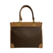 Pre-owned Canvas celine-bags Celine Vintage , Brown , Dames