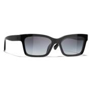 Sunglasses Chanel , Black , Unisex