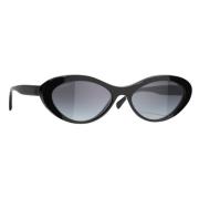 Sunglasses Chanel , Black , Dames