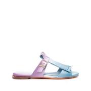 Fringe Dua Sandalen Santoni , Multicolor , Dames