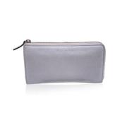 Pre-owned Leather wallets Gucci Vintage , Gray , Dames