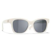 Sunglasses Chanel , White , Dames