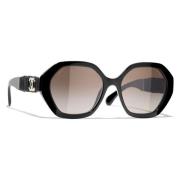 Sunglasses Chanel , Black , Dames