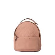 Pre-owned Leather backpacks Louis Vuitton Vintage , Pink , Dames