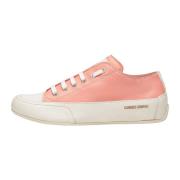 Buffed leather sneakers Rock S Candice Cooper , Orange , Dames