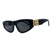 Dynasty D-Frame Zonnebril - Zwart Balenciaga , Black , Dames