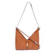 Pre-owned Leather shoulder-bags Givenchy Pre-owned , Brown , Dames