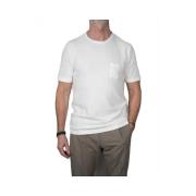 T-Shirts Gran Sasso , White , Heren