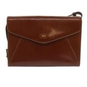 Pre-owned Leather shoulder-bags Bally Pre-owned , Brown , Dames