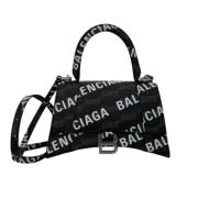 Pre-owned Leather balenciaga-bags Balenciaga Vintage , Black , Dames