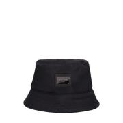 Zwarte Bucket Hoed Dolce & Gabbana , Black , Heren